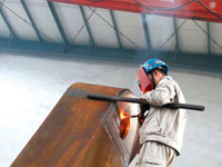 Precision welding site