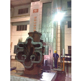 Large volute water pump